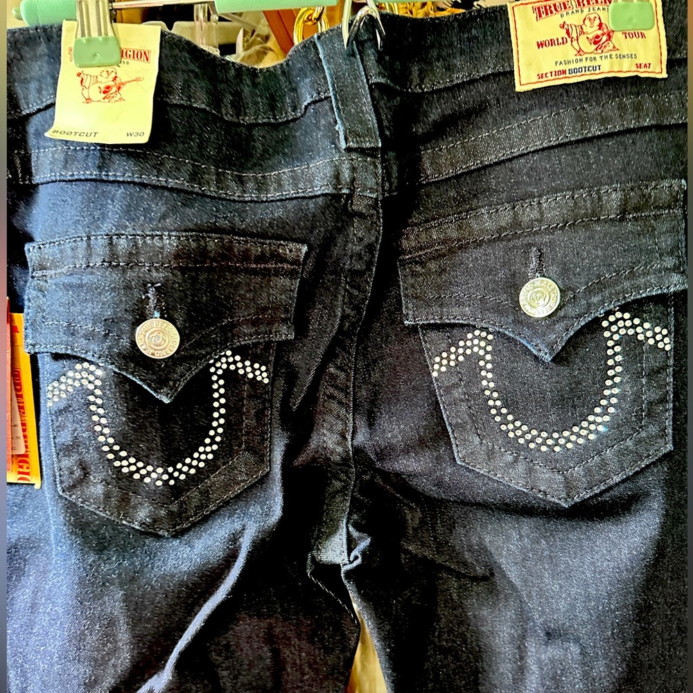 NWT True Religion Bootcut stretch Jeans size 30
